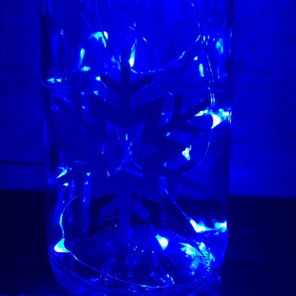 ‘Let it Snow..Somewhere Else’ Wine Bottle Lantern - Picture 9 of 13